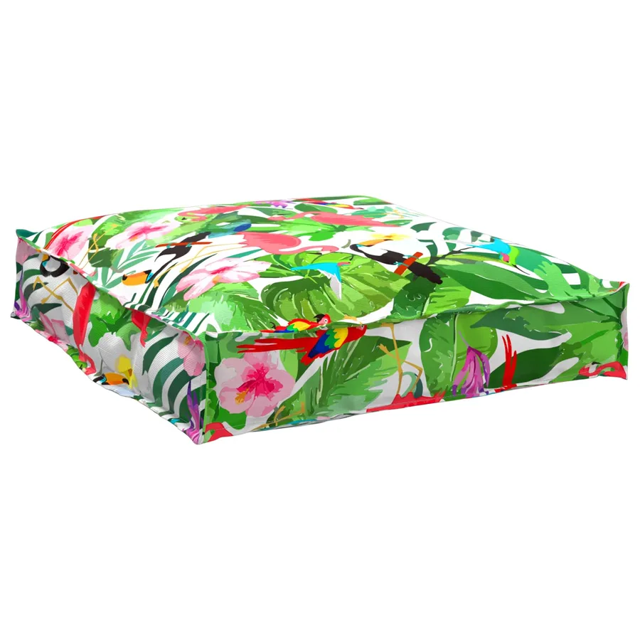 Set de coussins de palette 2 pcs Jungle tropicale Tissu Oxford - 2