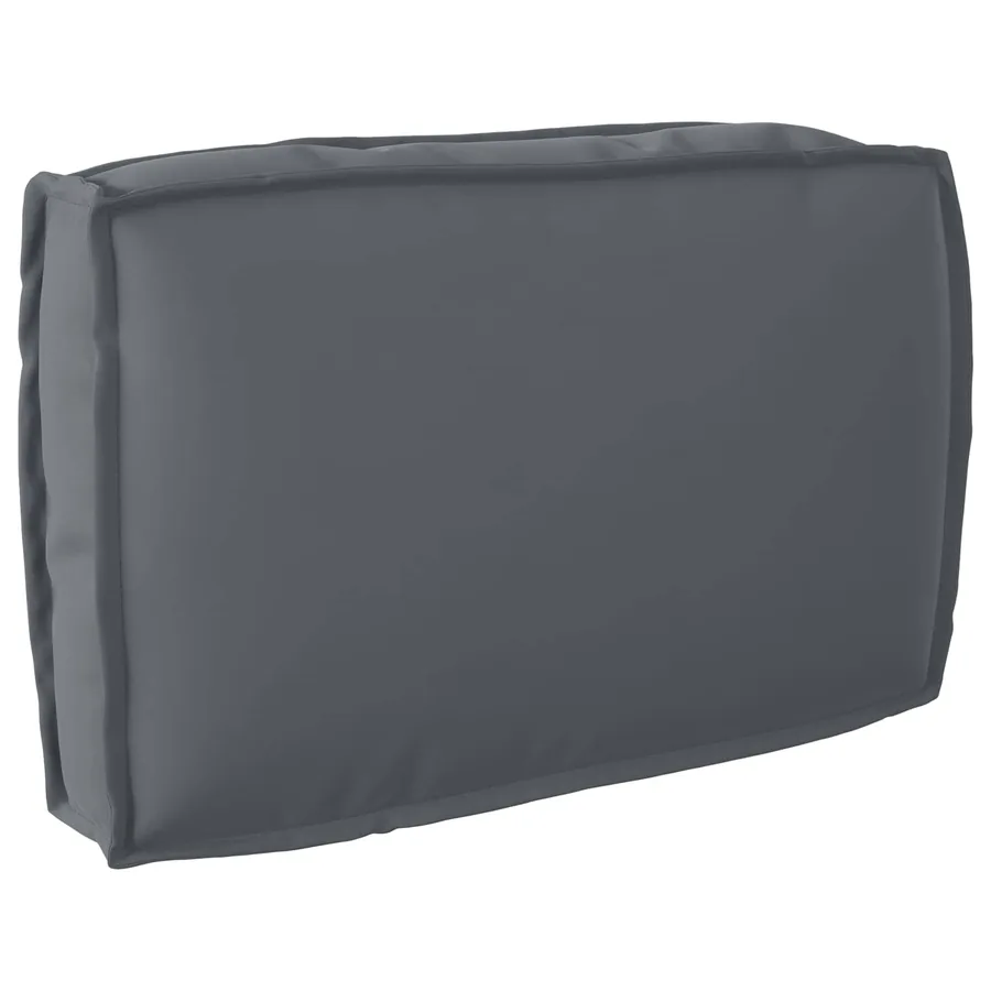 Coussin Anthracite 60 x 40 x 12 cm Tissu Oxford
