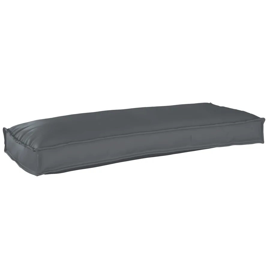 Coussin Anthracite 100 x 40 x 8 cm Tissu Oxford