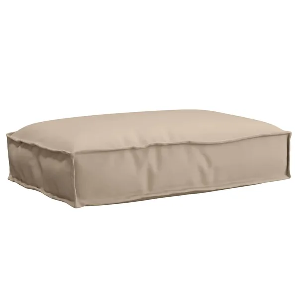 Coussin Taupe 60 x 40 x 8 cm Tissu Oxford
