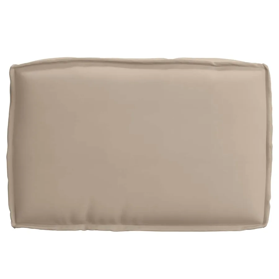 Coussin Taupe 60 x 40 x 8 cm Tissu Oxford - 5