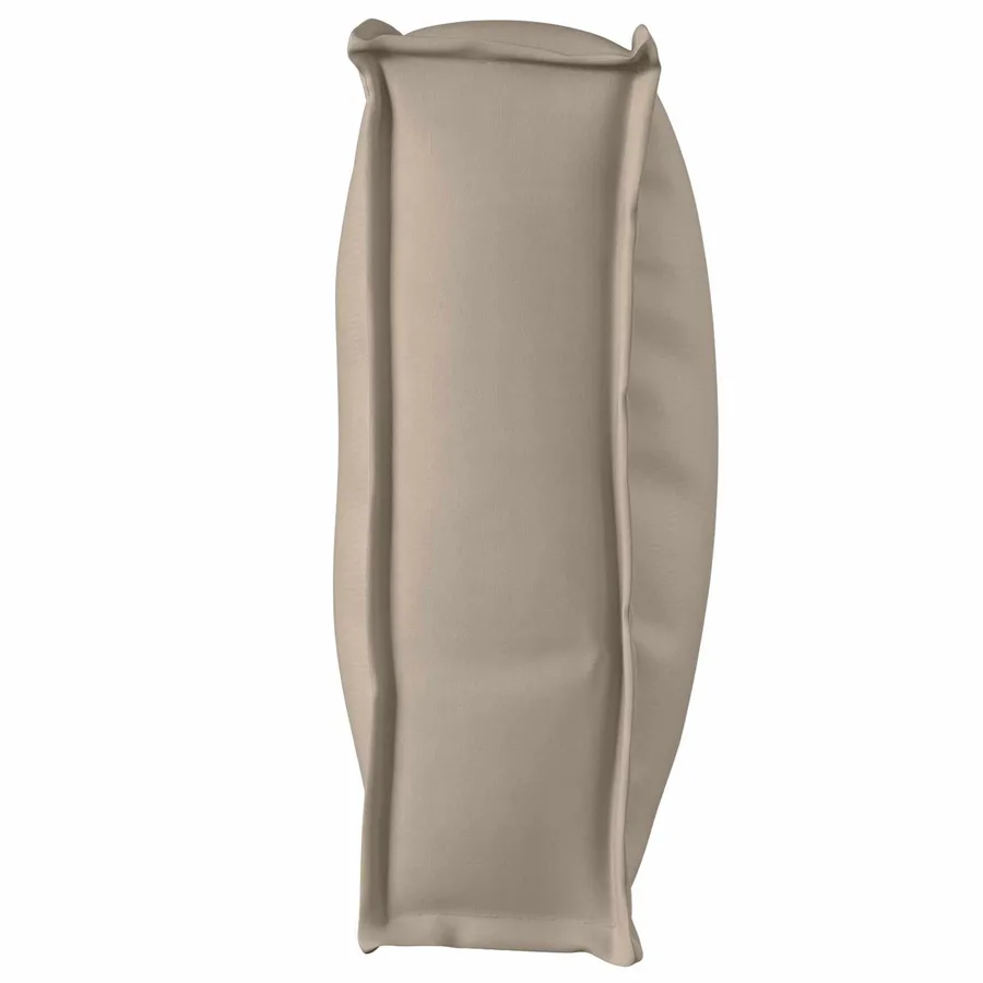 Coussin Taupe 120 x 40 x 12 cm Tissu Oxford - 4