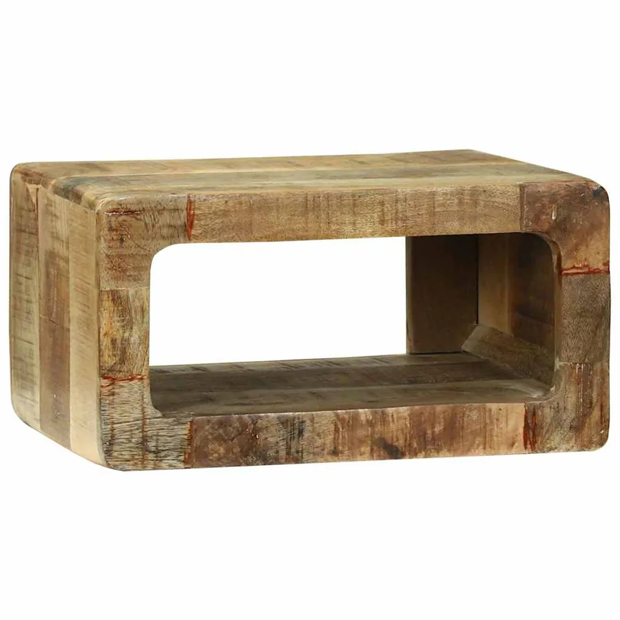 Ensemble meuble TV 3 pcs Marron Bois de manguier massif