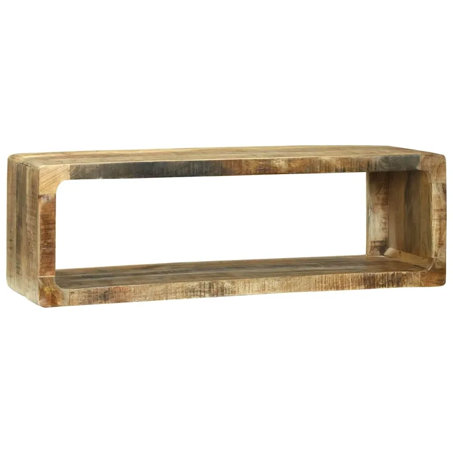 Ensemble meuble TV 3 pcs Marron Bois de manguier massif - 2