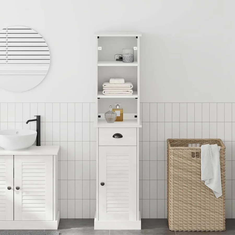 Ensemble de mobilier de salle de bain avec tiroir VIGO 2 pcs