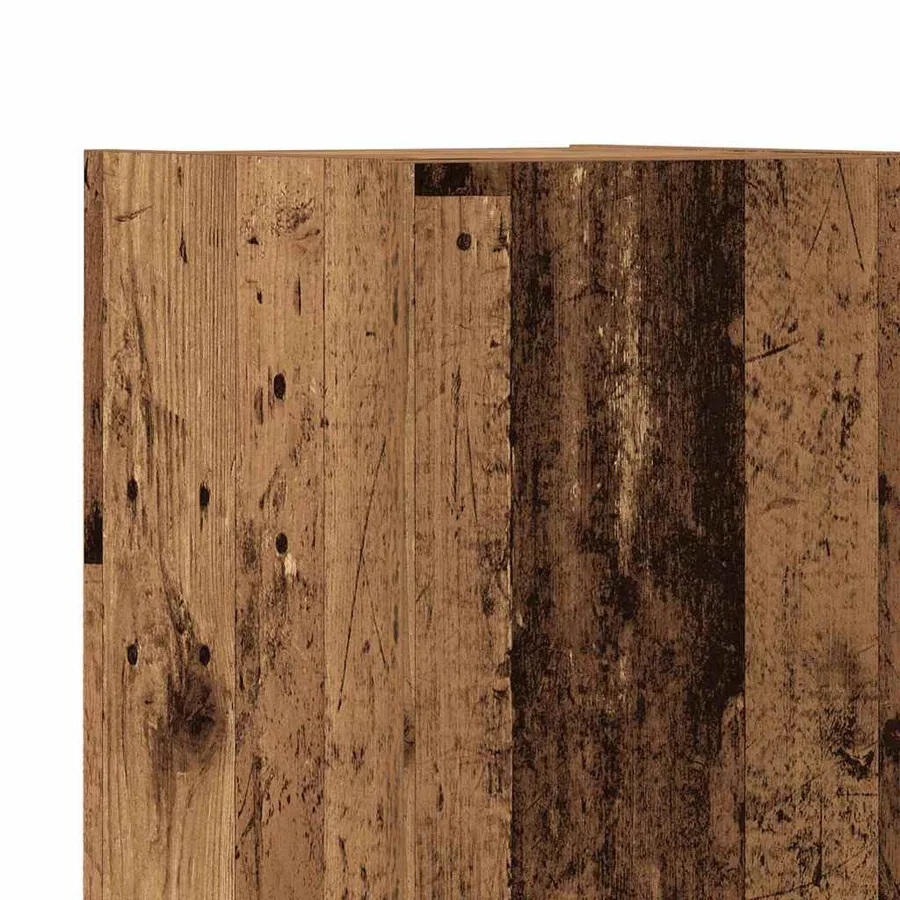 Meuble TV 4 pcs Bois ancien Bois d'ingénierie - 17