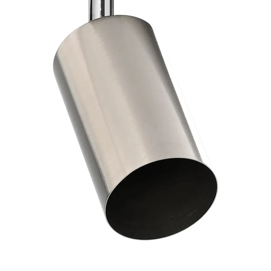 Spot de plafond avec des projecteurs Nickel 6 x 6 x 16 cm Métal - 10