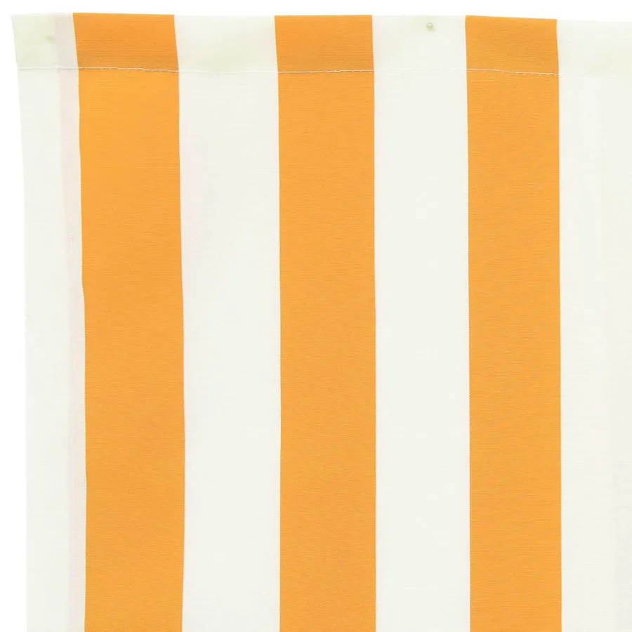Toile de rechange pour auvent Jaune et blanc 2,5 x 2 m - 7