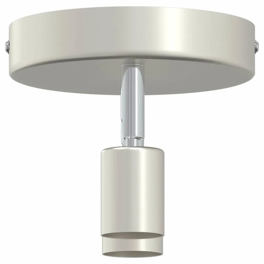 Spot de plafond avec des projecteurs Nickel 12 x 8 cm Acier - 7