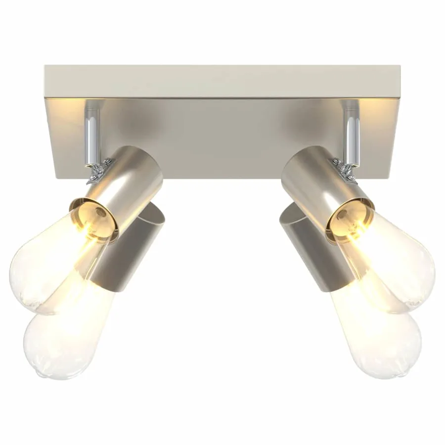 Spot de plafond Nickel 26,5 x 26 x 11,5 cm Métal - 11