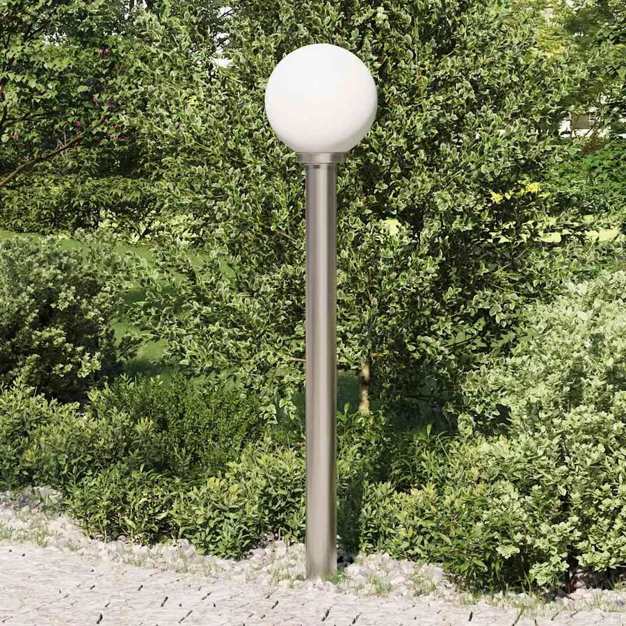Borne lumineuse 120 cm en acier inoxydable IP44 - 3