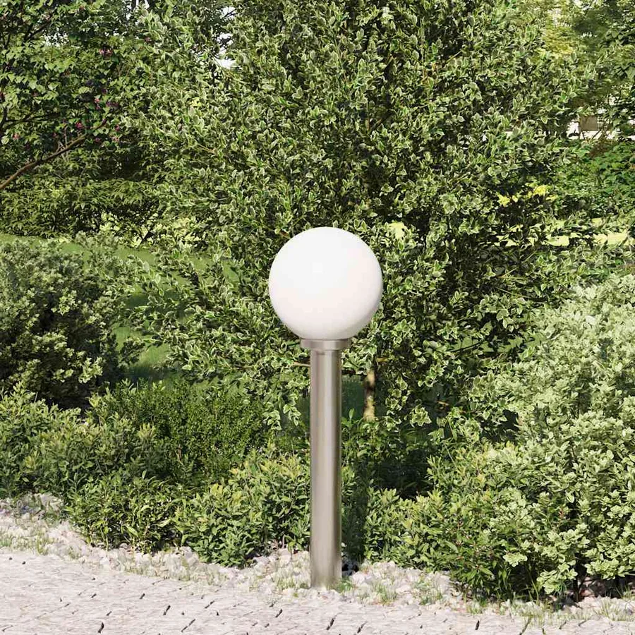 Borne lumineuse 80 cm en acier inoxydable IP44 - 3