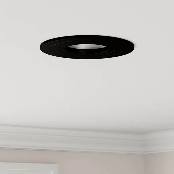 Projecteur 24 pcs Noir 9 x 9 x 2 cm Aluminium