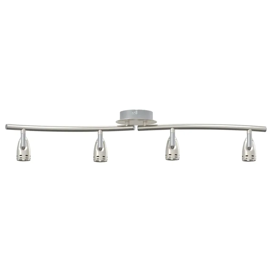 Spot de plafond Nickel 61 x 10 x 12,5 cm Métal - 6