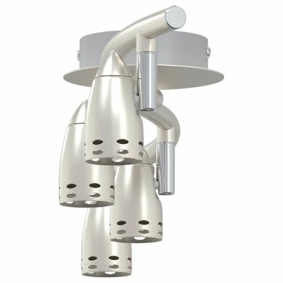 Spot de plafond Nickel 61 x 10 x 12,5 cm Métal - 7