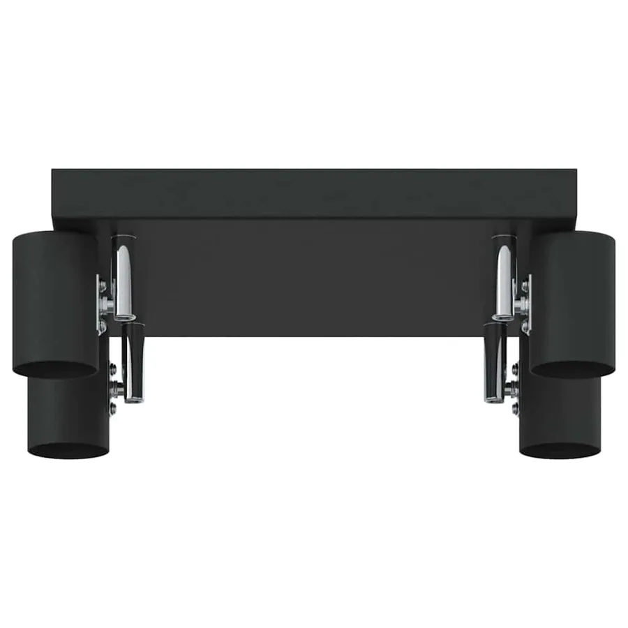 Spot de plafond Noir 26,5 x 26 x 11,5 cm Métal - 6