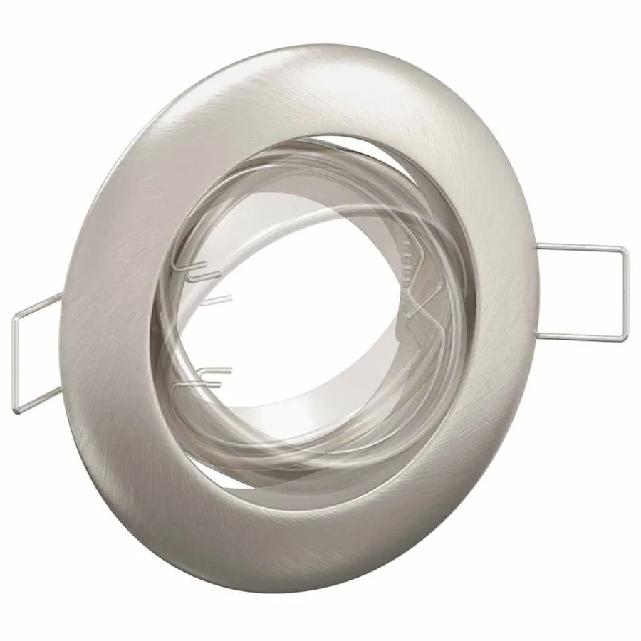 Projecteur 24 pcs Argenté 9 x 9 x 2,5 cm Métal - 12