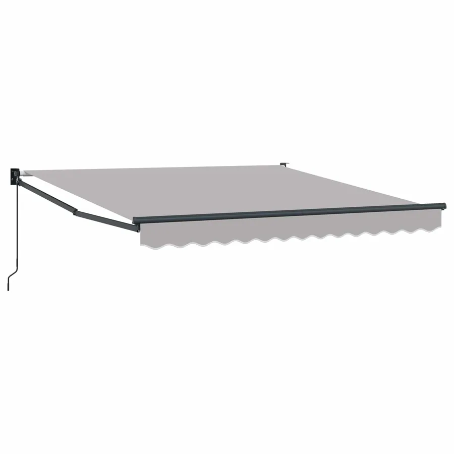 Auvent rétractable Gris clair 300 x 250 x 165 cm - 2