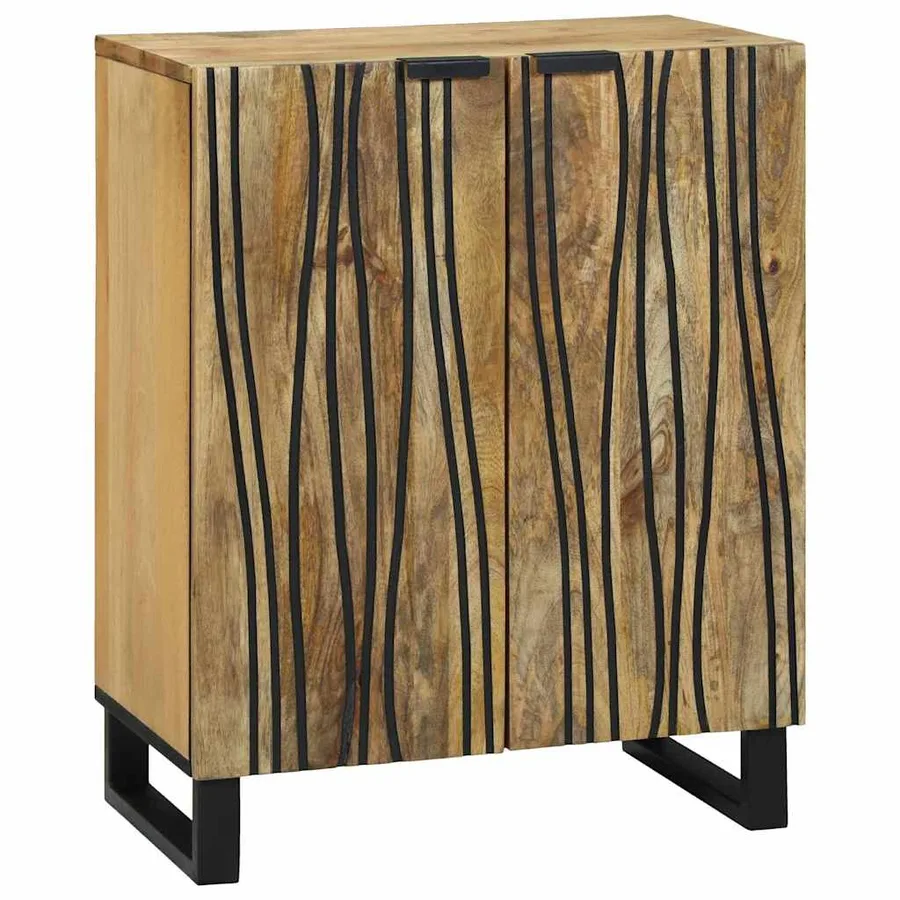 Ensemble de mobilier de salle de bain avec tiroir 3 pcs Marron - 3