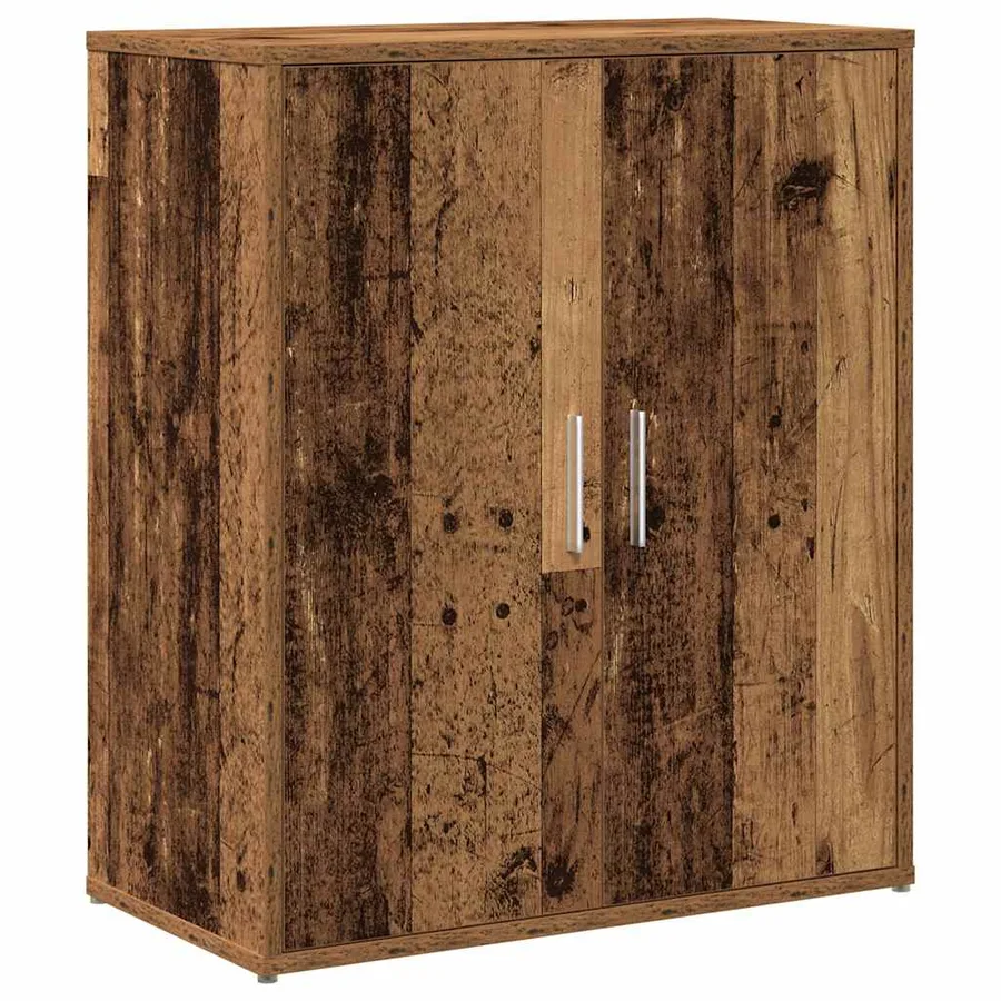 Buffet en bois ancien 60x31x70 cm bois d'ingénierie - 2