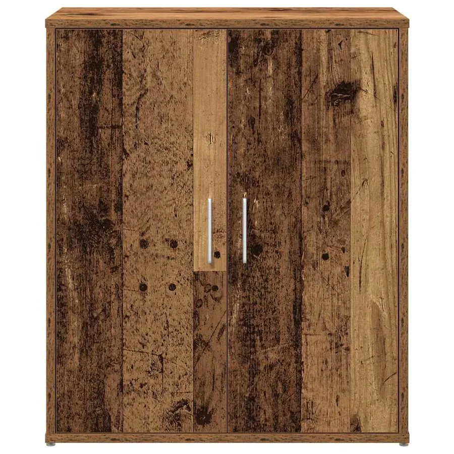 Buffet en bois ancien 60x31x70 cm bois d'ingénierie - 6