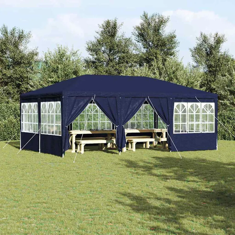 Tente de fête Bleu 600 x 400 x 266 cm Polyéthylène