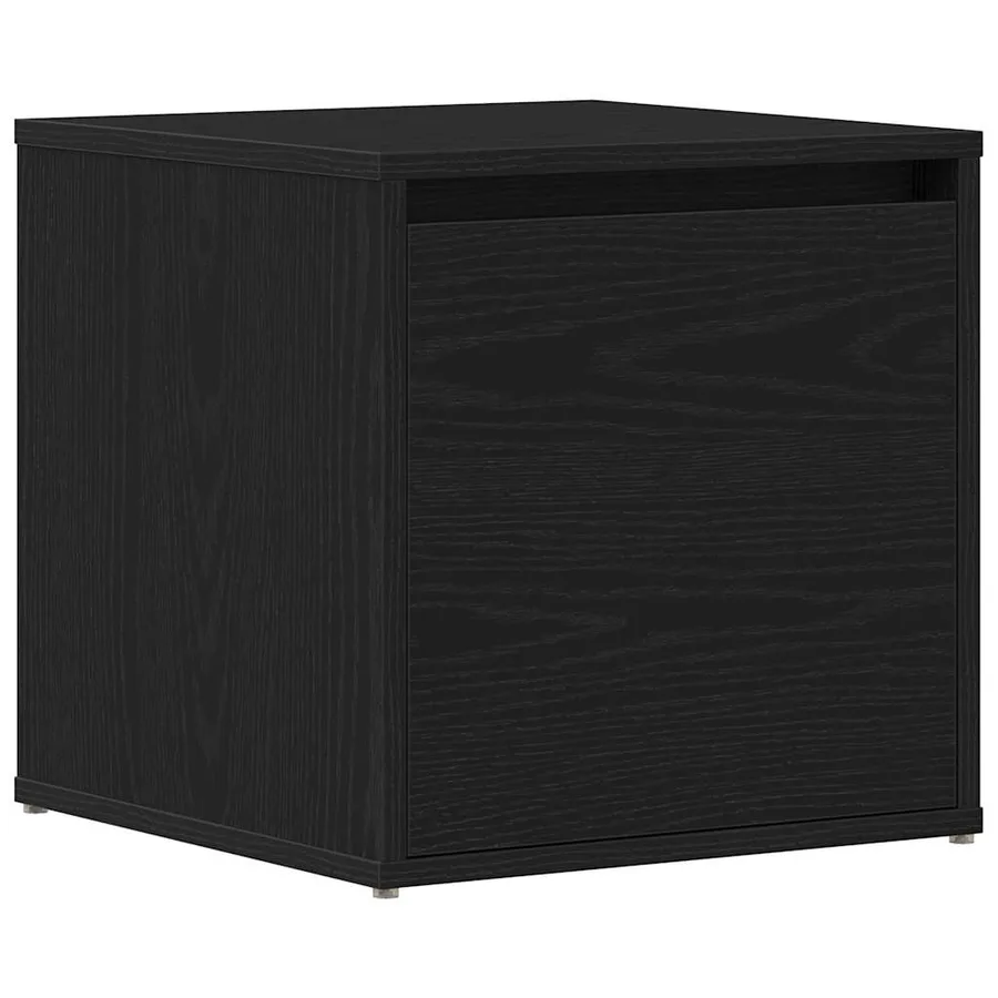 Commode Chêne noir 40,5 x 40 x 40 cm Bois d'ingénierie - 2