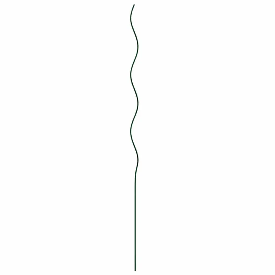 Soutien de plante 50 pcs Vert 110 x 0.6 x 0.6 cm Acier - 6