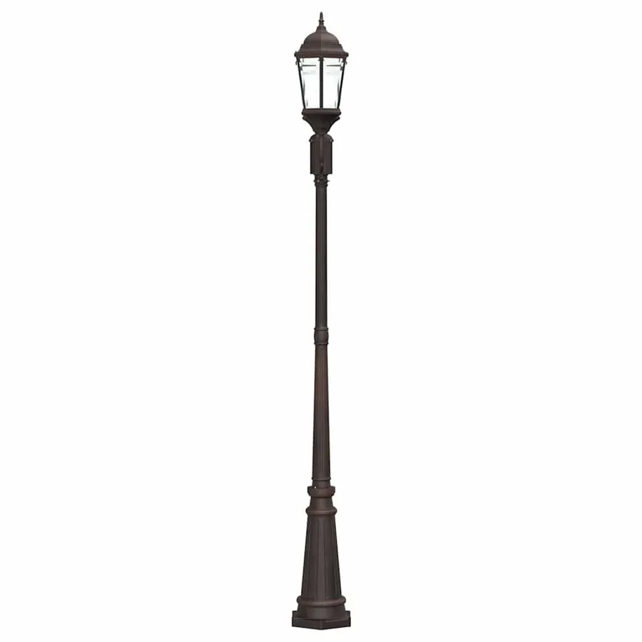 Lumière de jardin Bronze 68 x 20 x 235 cm Aluminium et verre - 5