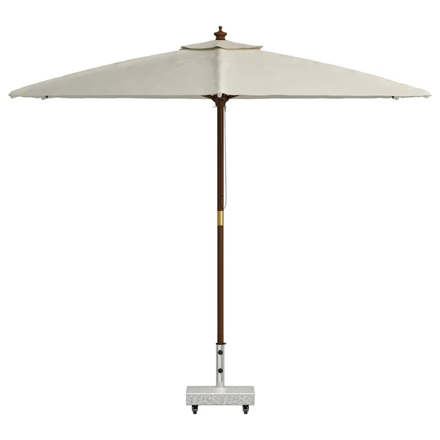 Pied de parasol Gris 45 x 25 x 45 cm Granite - 3