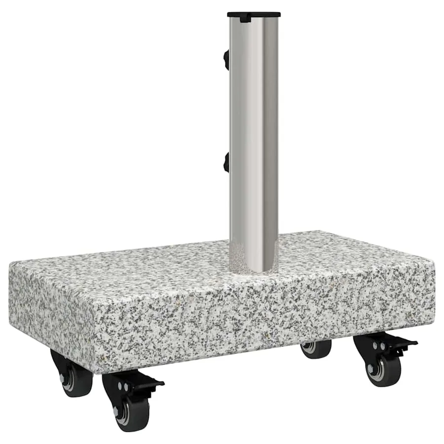 Pied de parasol Gris 45 x 25 x 45 cm Granite - 7