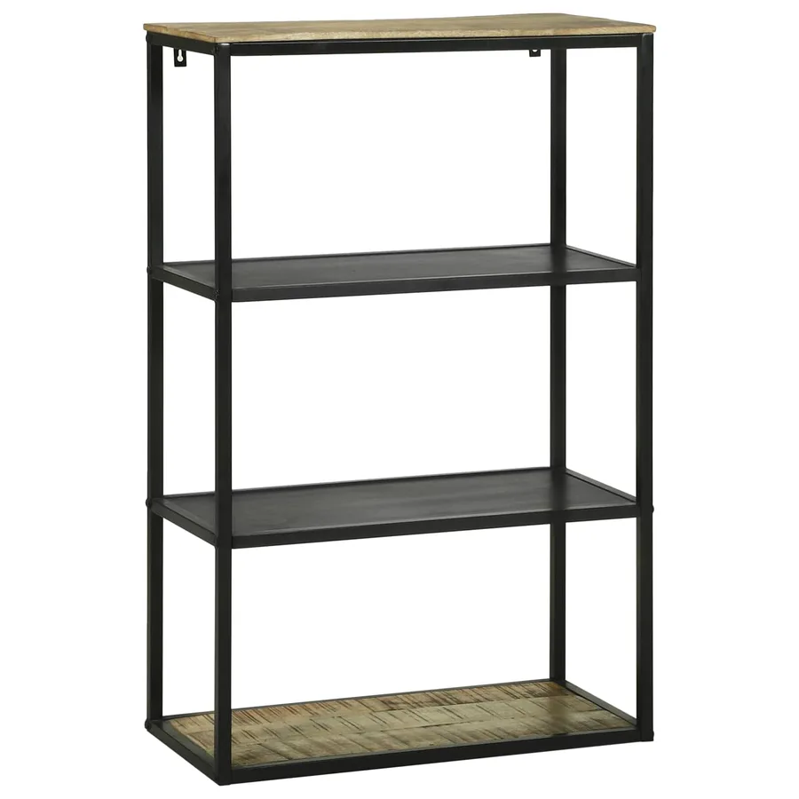 Bibliothèque 70 x 35 x 110 cm Bois de manguier massif - 2
