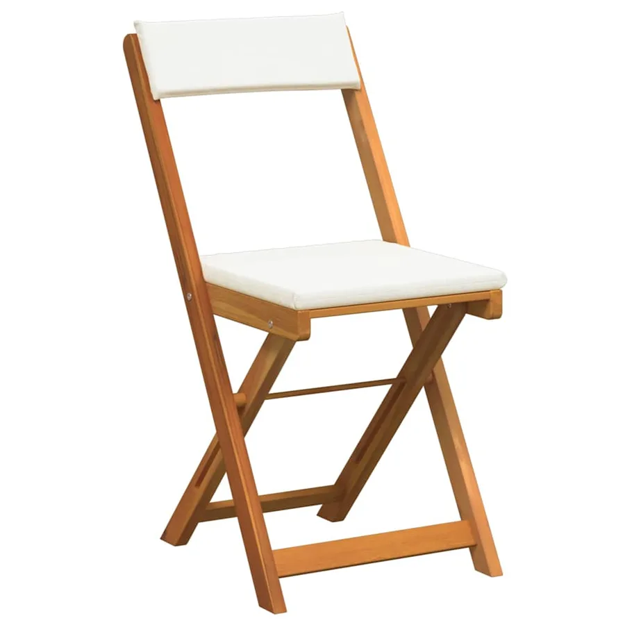 Ensemble de salle à manger pour jardin 3 pcs Huile Naturelle - 6