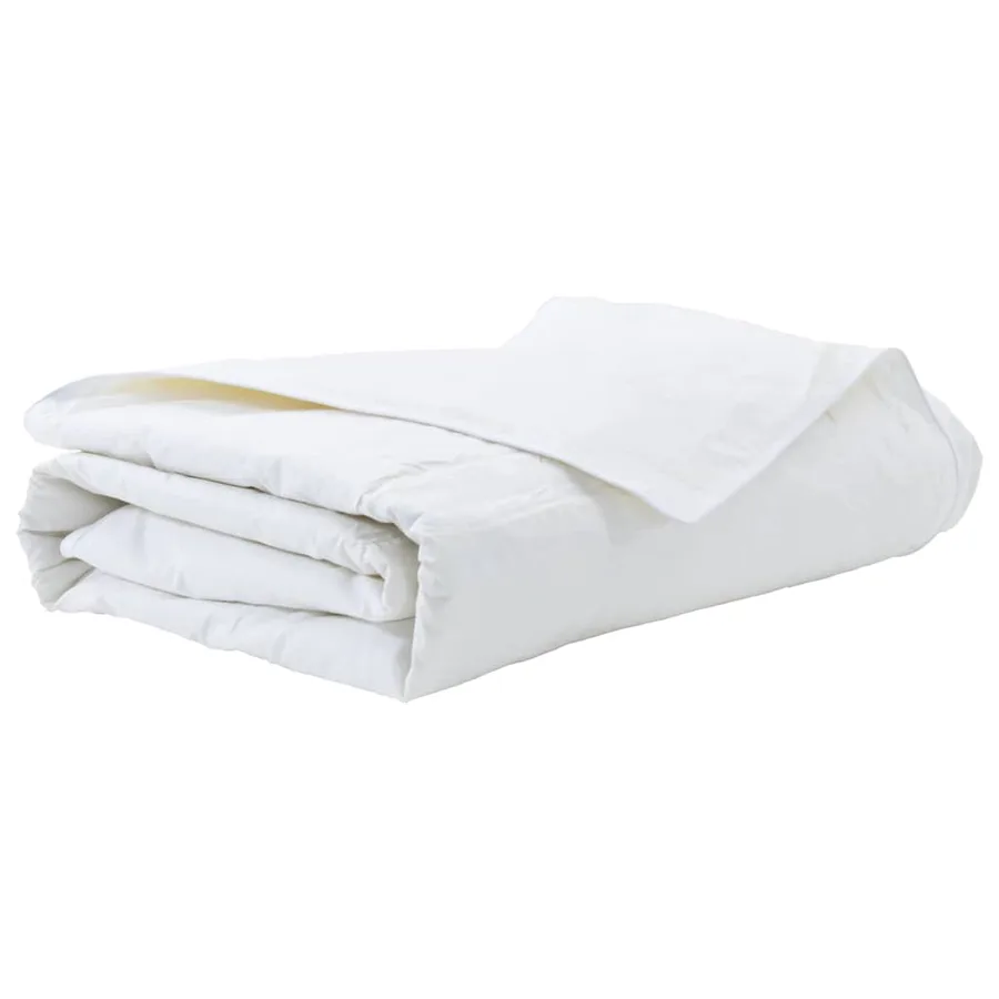 Duvet d'été simple Blanc 135 x 220 cm Plume - 2