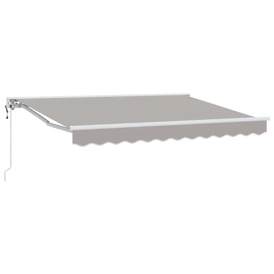 Cadre d'auvent Gris clair 250 x 200 cm - 2