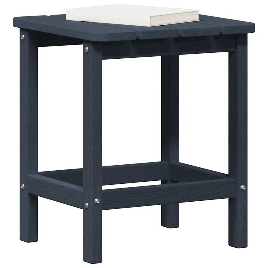 Table d'appoint Bleu marine 38 x 38 x 46 cm Polyéthylène - 3