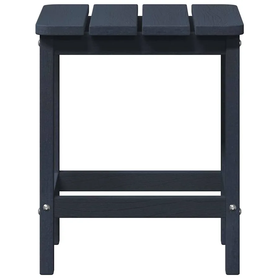 Table d'appoint Bleu marine 38 x 38 x 46 cm Polyéthylène - 5