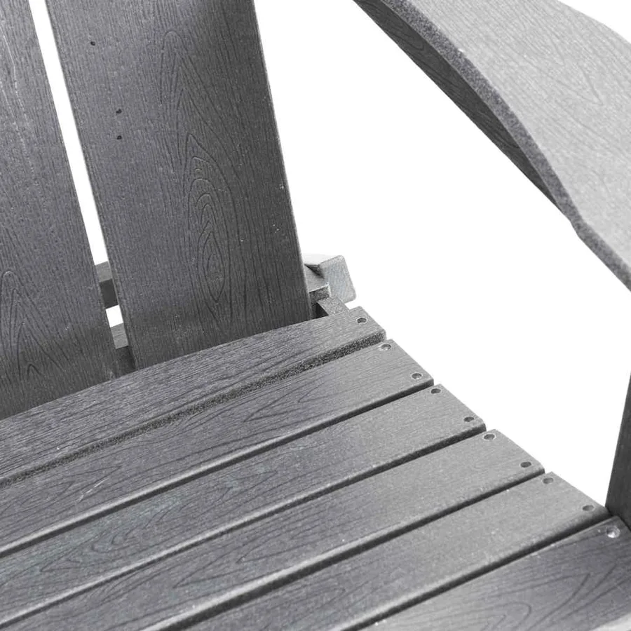 Chaise de jardin 2 pcs Gris clair 80.5 x 74.5 x 92 cm - 9