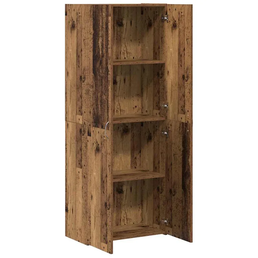 Cabinet de Bureau Bois ancien 60 x 32 x 152,5 cm - 5