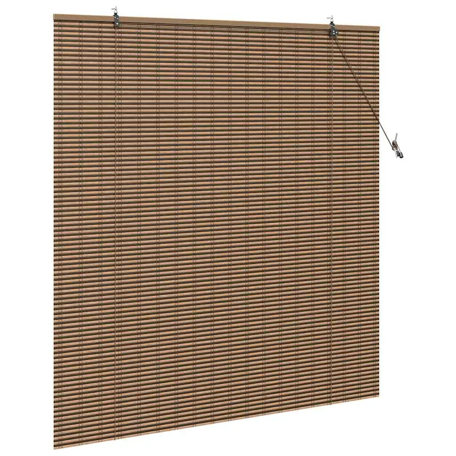 Store enrouleur Marron 150 x 160 cm Bambou - 4