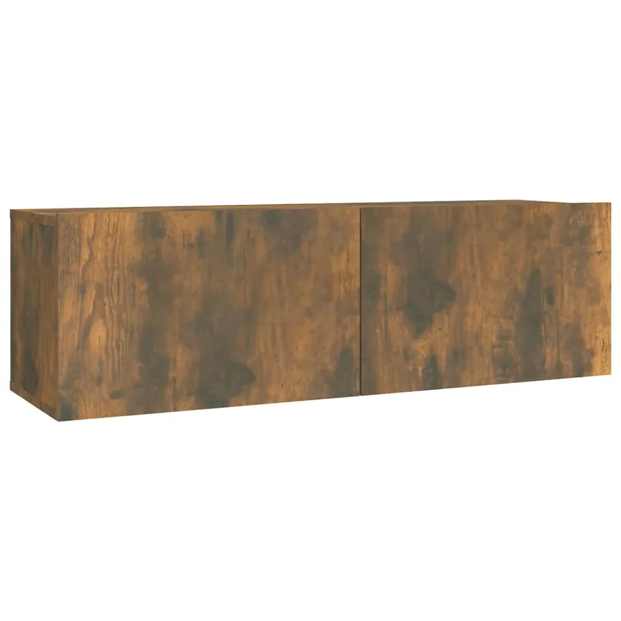 Ensemble de meubles TV 2 pcs Chêne fumé Bois d'ingénierie - 6