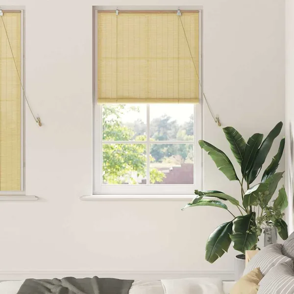 Store enrouleur Nature 90 x 160 cm Bambou