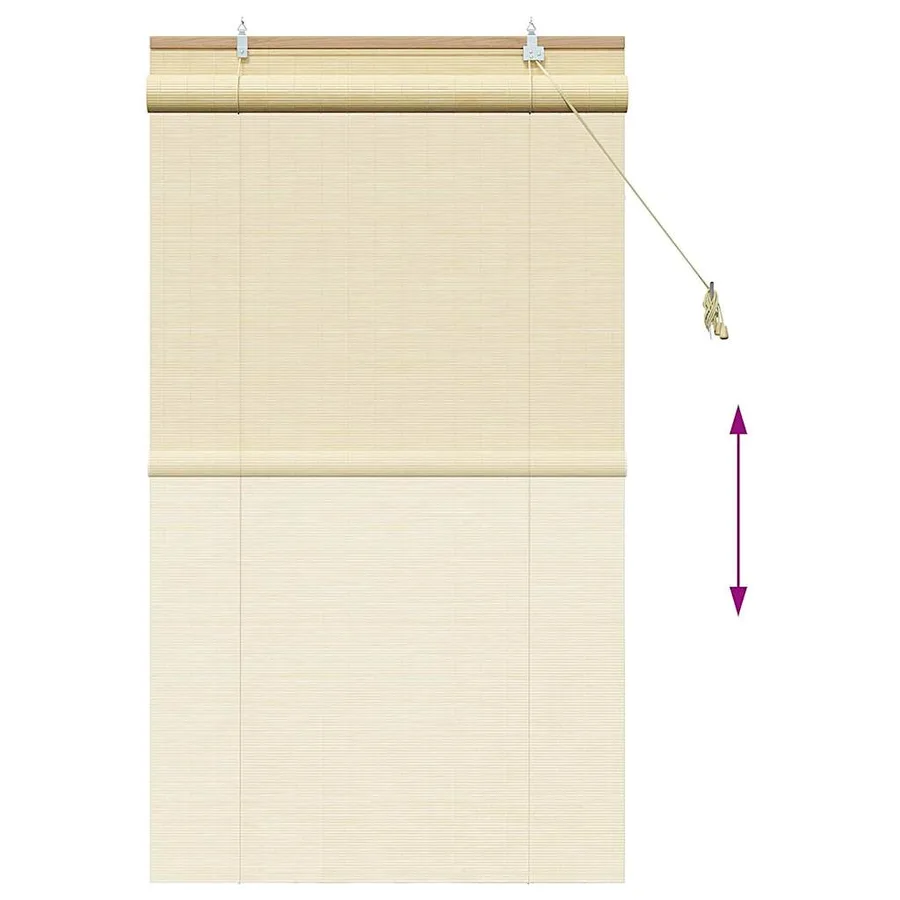 Store enrouleur Nature 90 x 160 cm Bambou - 13