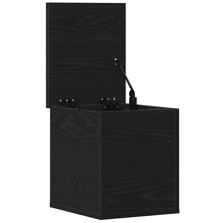 Boîte de Rangement Chêne noir 30 x 35 x 35 cm Bois d'ingénierie - 5
