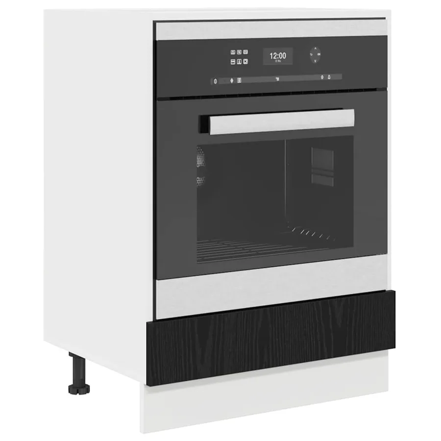 Armoire suspendue avec stockage Chêne noir 60 x 46 x 81,5 cm - 3