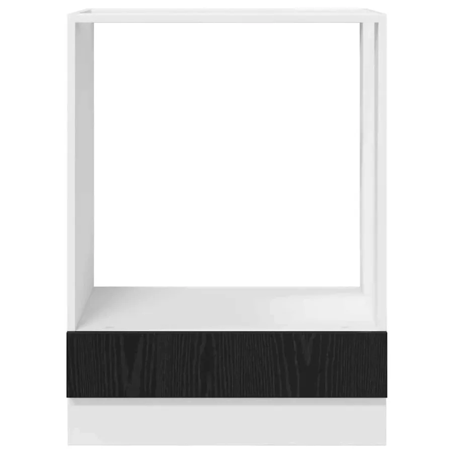 Armoire suspendue avec stockage Chêne noir 60 x 46 x 81,5 cm - 5