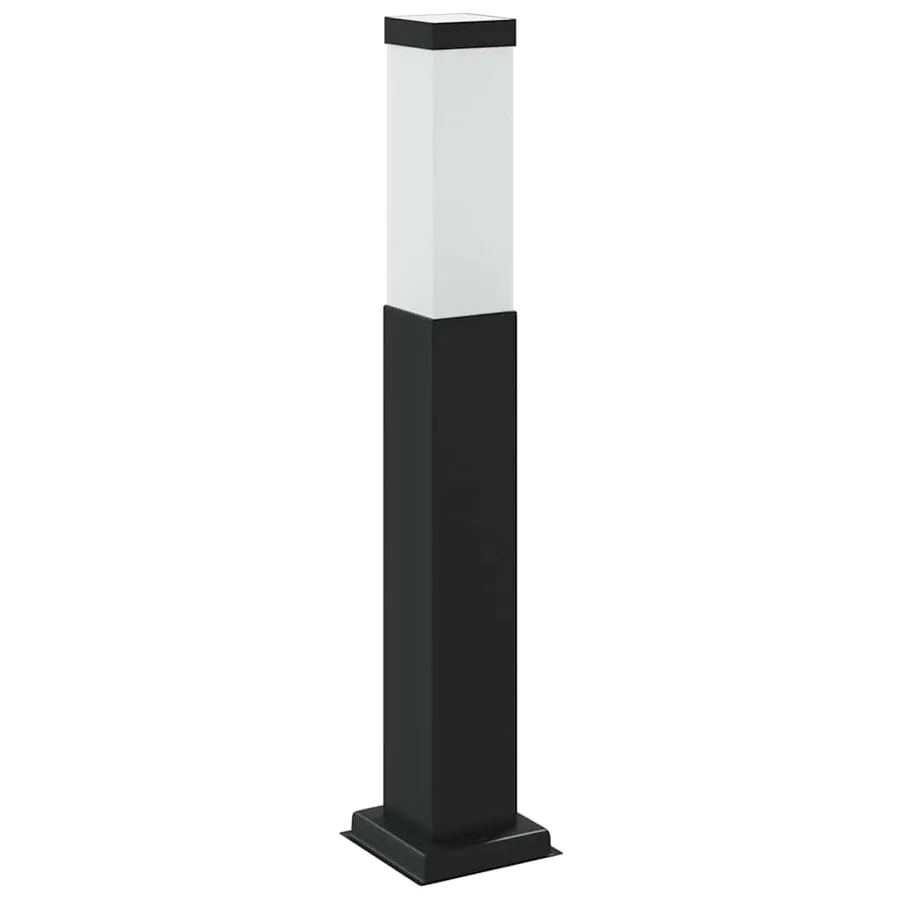 Borne lumineuse avec sortie 50 cm Noir IP44 - 5