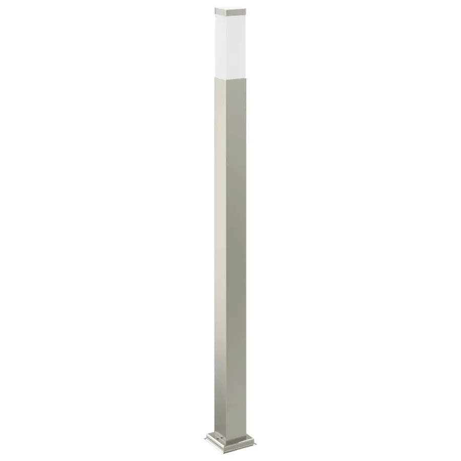 Borne lumineuse avec détecteur et prise 110 cm acier inoxydable IP44 - 5
