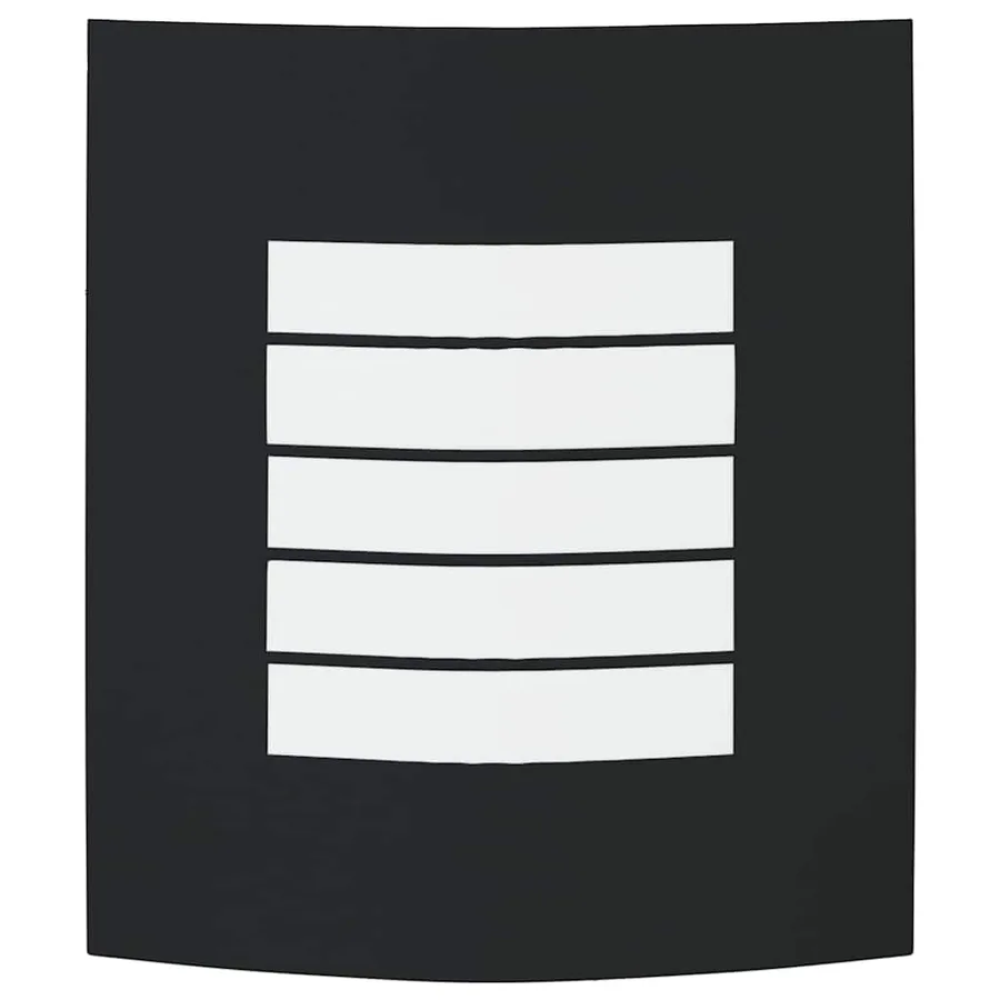 Applique Murale Extérieure 2 pcs Noir 23.5 x 9 x 26 cm - 5
