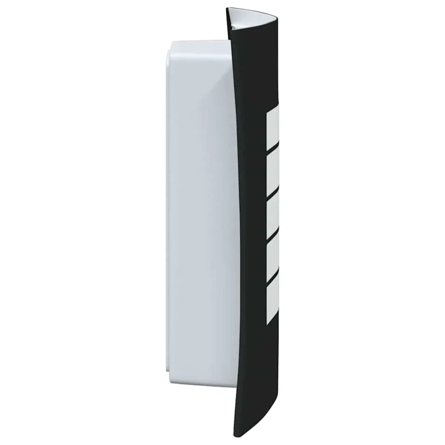 Applique Murale Extérieure 2 pcs Noir 23.5 x 9 x 26 cm - 6